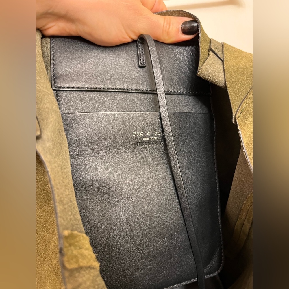 rag & bone Olive Green Shoulder Bag - Picture 3 of 9